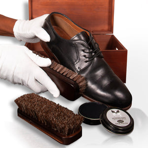 Modern Man Influence Premium Leather Shoe Polish & Shine Kit